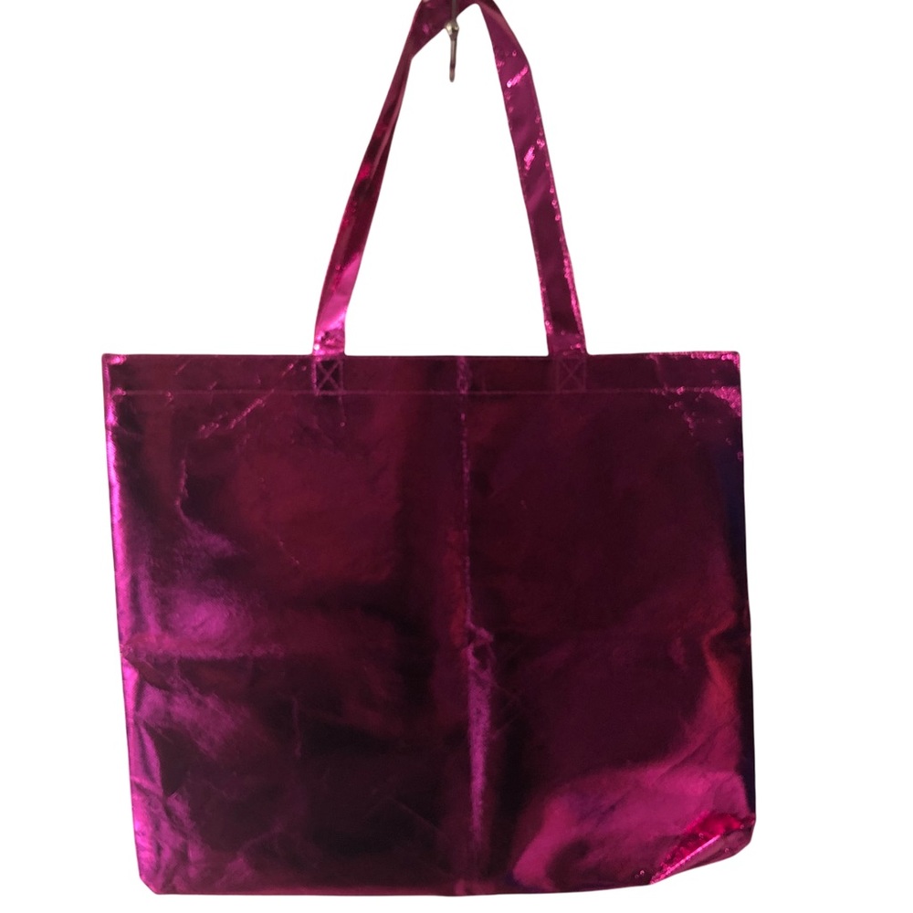 JUSTICE LIVE Large Hot Pink Bag Tote NWT - Picture 2 of 4